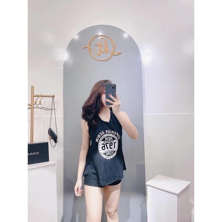 Đồ bộ đùi cotton mặc nhà dễ thương-HT1911