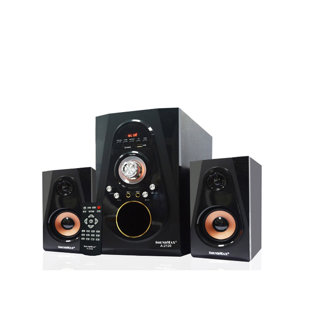 Loa Vi Tính SoundMax A2120 2.1 60W - Hàng Chính Hãng.