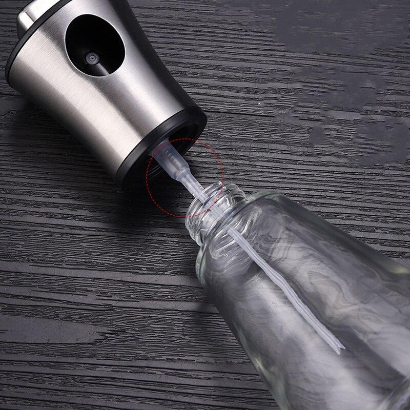 Kitchen Baking Oil Spray Empty Bottle Vinegar Bottle Oil Dispenser Salad BBQ Water Gravy Boats Grill Glass Sprayer Cooking Tool