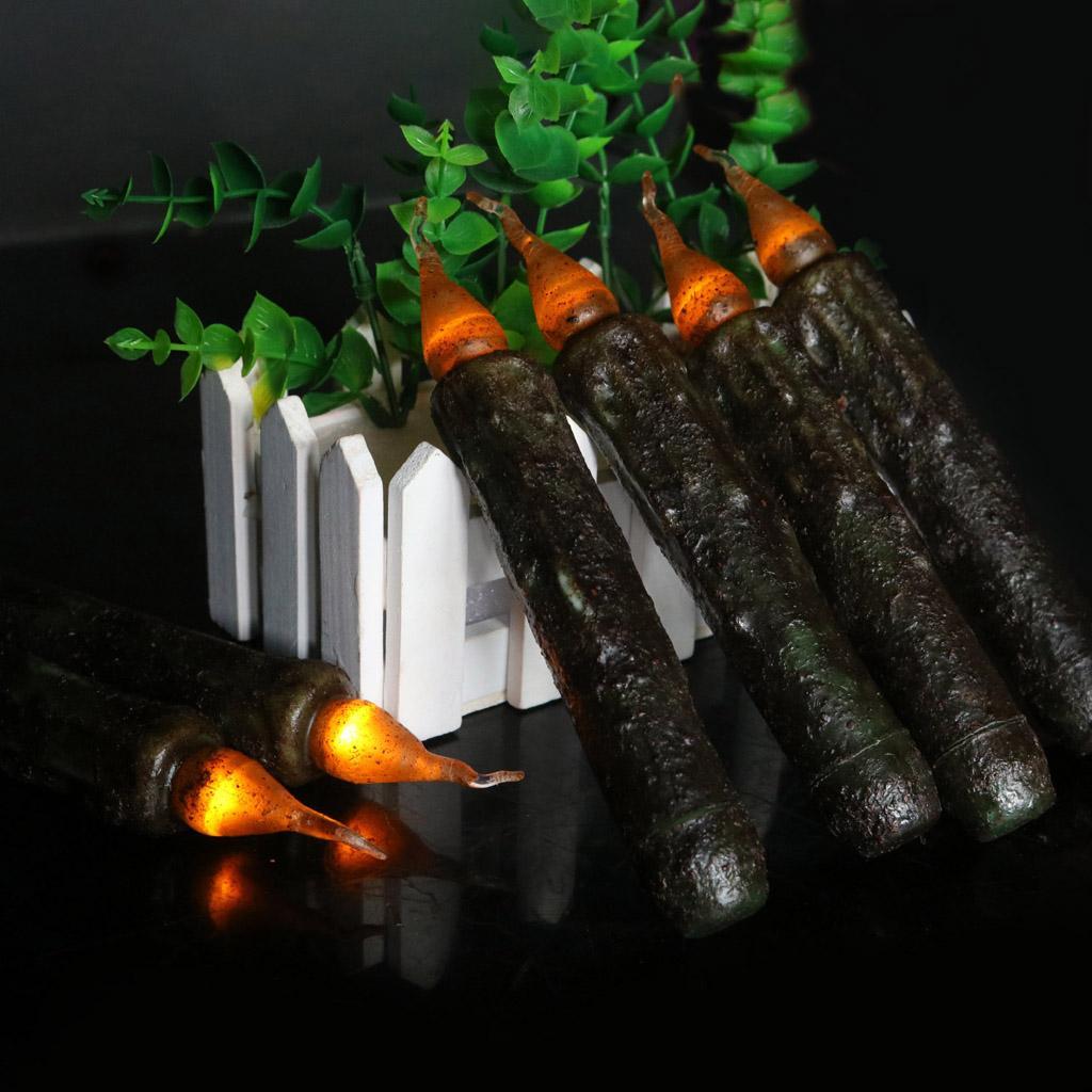 NEW Black Flameless LED Candle Battery Wax Candle for Candle Dinner Decor
