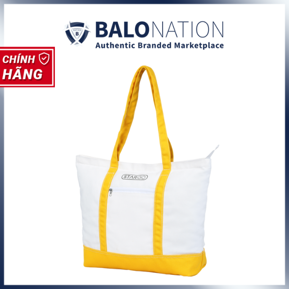 Túi tote vải canvas Stargo 03 - Hàng Chính Hãng