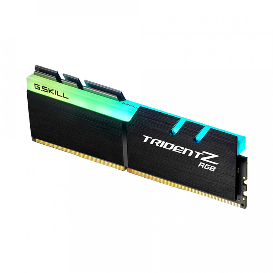 Ram PC G.SKILL Trident Z full length RGB DDR4 8GB Bus 3000 Black CL16 XMP (1x8GB) F4-3000C16S-8GTZR - Hàng Chính Hãng