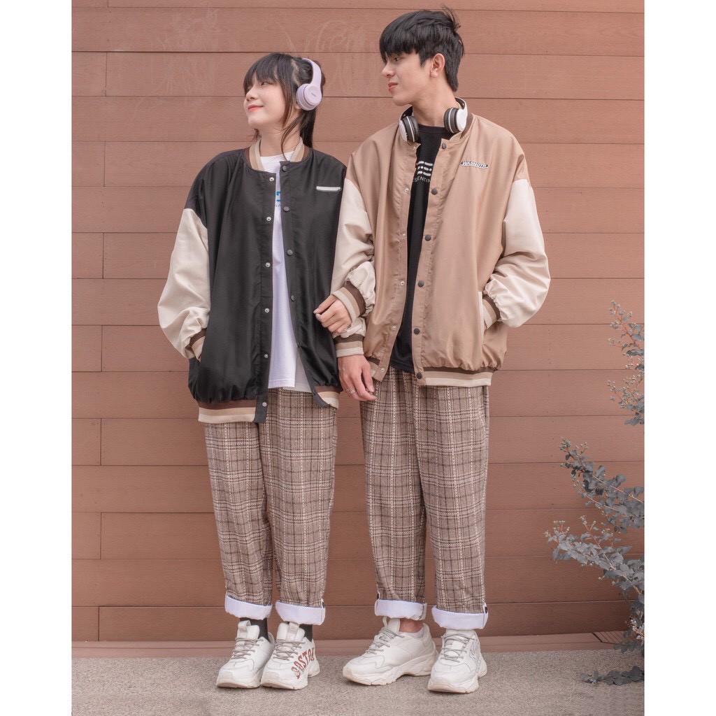 Áo Khoác Dù BOMBER Bóng Chày Thêu SUMMERSWEATER Nam Nữ From Rộng Chống Nắng Ulzzang, Áo khoác bóng chày form rộng Thêu Áo bomber Varsity dáng Unisex nam nữ