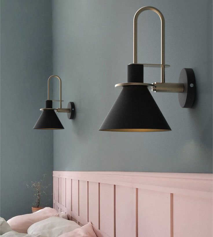 Đèn tường MOVA trang trí nội thất kiểu Châu Âu đẹp mắt sang trọng - Tặng kèm bóng led