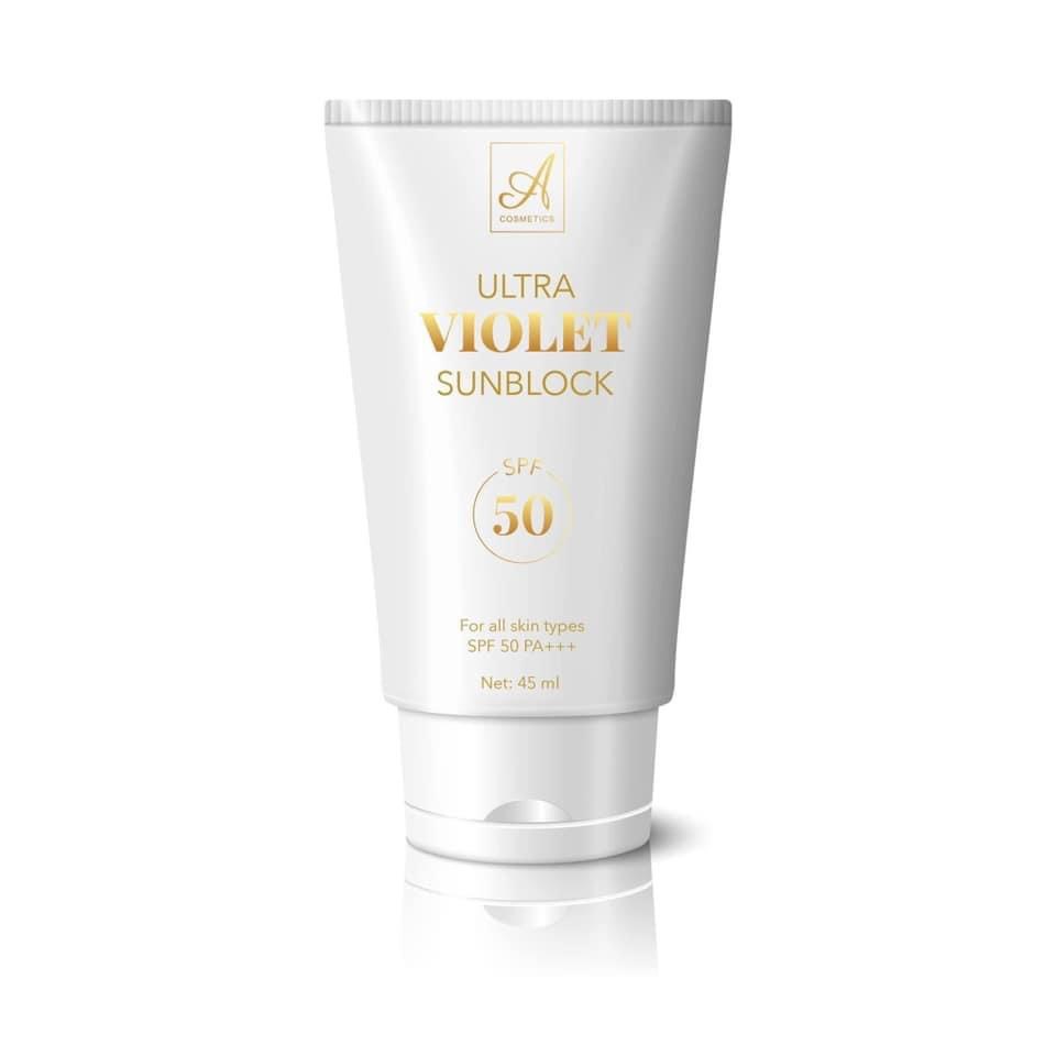KEM CHỐNG NẮNG ULTRA VIOLET SUNBLOCK A COSMETICS CAO CẤP