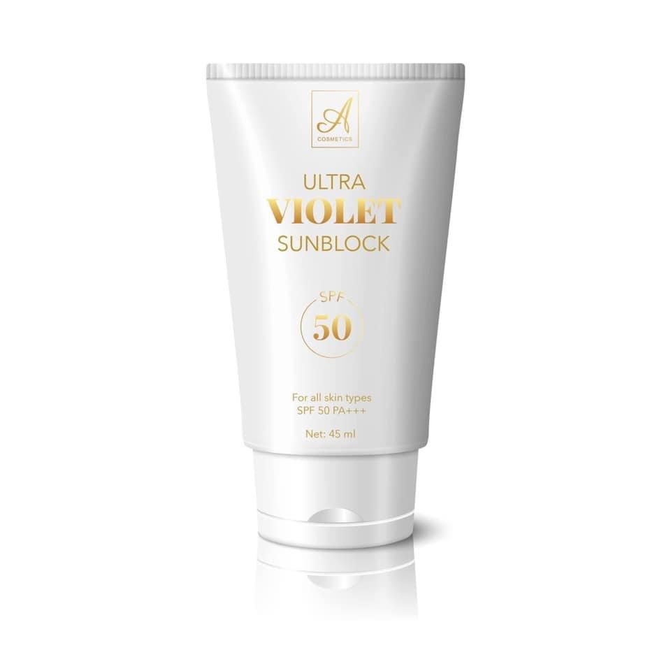 KEM CHỐNG NẮNG ULTRA VIOLET SUNBLOCK A COSMETICS CAO CẤP