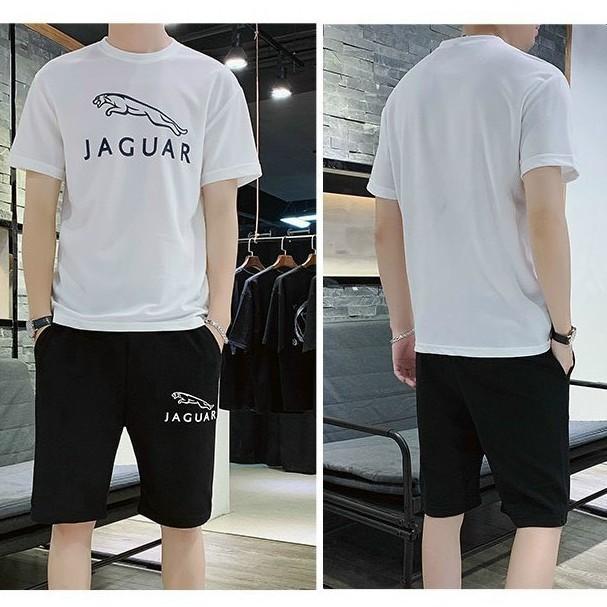 Đồ bộ nam nữ unisex mùa hè chất mè xịn co giãn 4 chiều thoáng mát (jaguar)