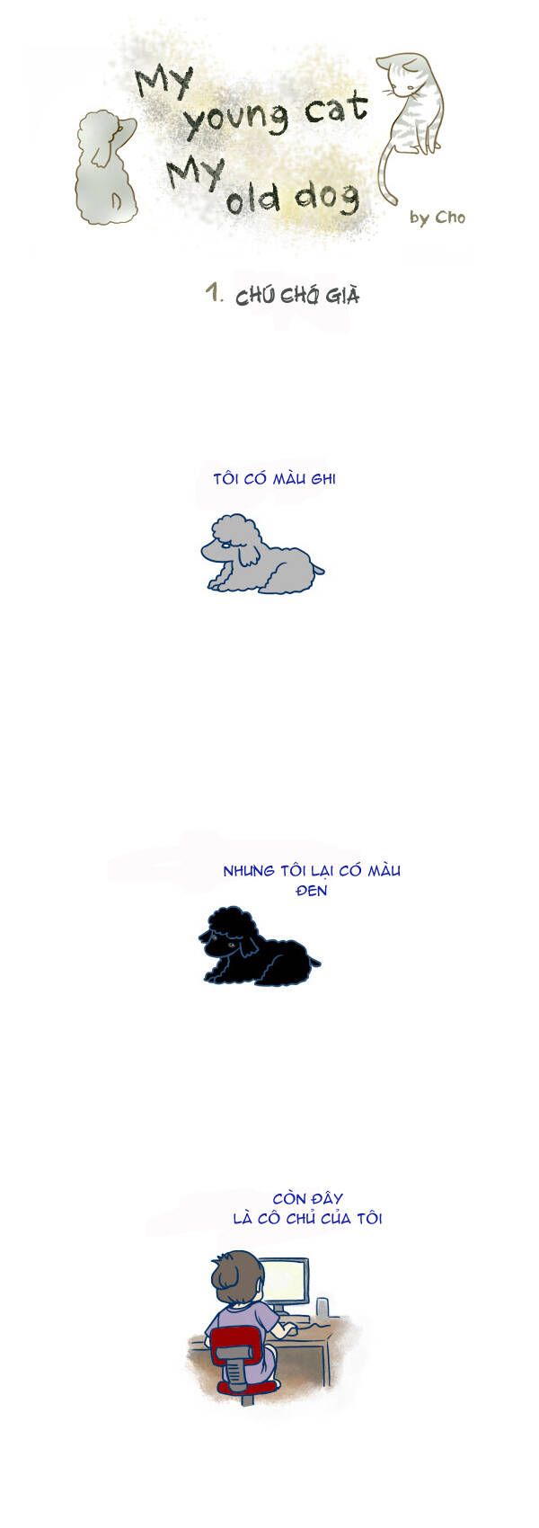 my young cat and my old dog chapter 2 3