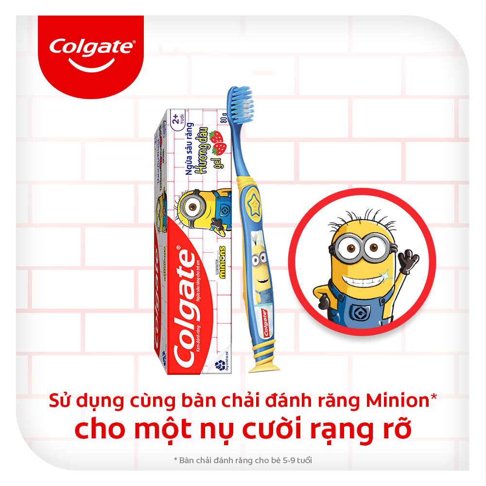 Kem đánh răng Colgate trẻ em Minion 80g