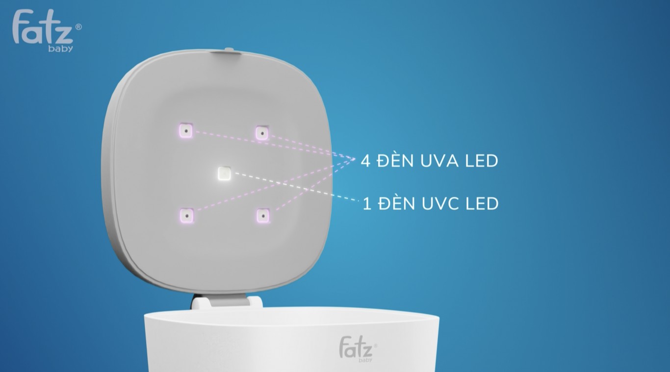 MÁY TIỆT TRÙNG BẰNG TIA UV MINI1 -FB4501TN -FATZ BABY BẢO HÀNG 12THÁNG CHÍNH HÃNG