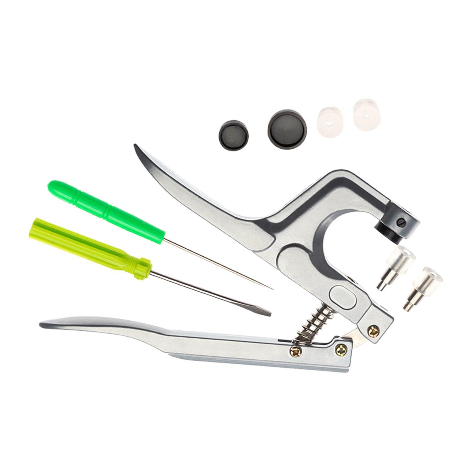 Craft Snap Fastener Pliers Starter Kit Accessories Clothing for Snapping Buttons