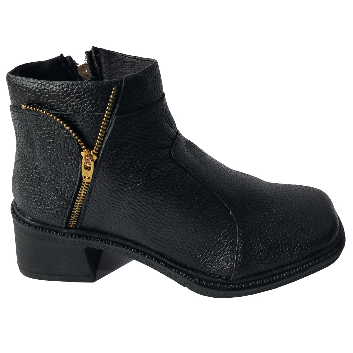 Giày Boot Nữ  Da Bò Thật BIGGBEN Cao 4 phân BON10