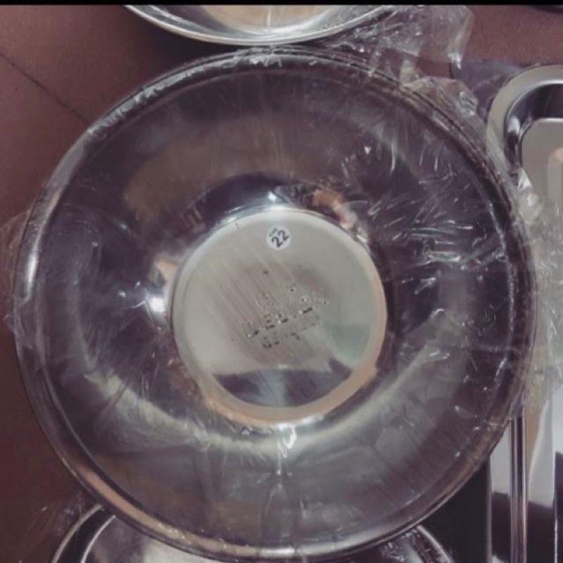 Bát inox 22cm dùng trong spa...