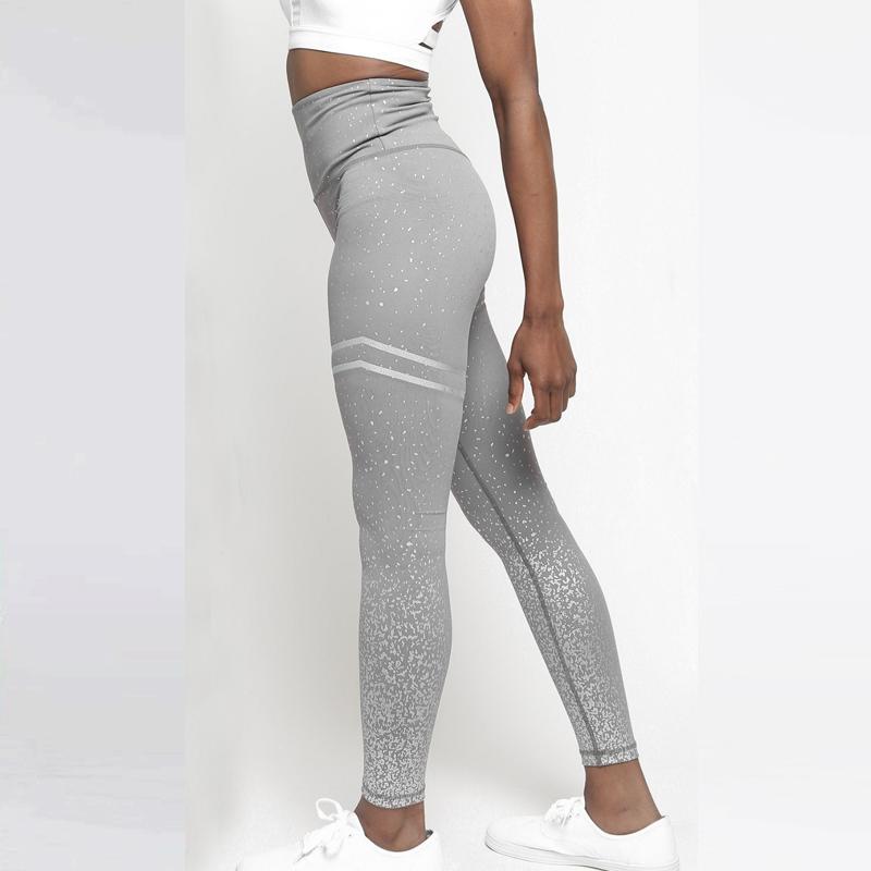 Phụ Nữ Vàng In Tập Yoga Spor Bộ Trang Phục Cao Cấp Quần Legging Thể Dục Tập Thể Dục Tập Thể Dục Tại Nhà Nữ Đi Xe Đạp Chạy Tập Luyện Quần