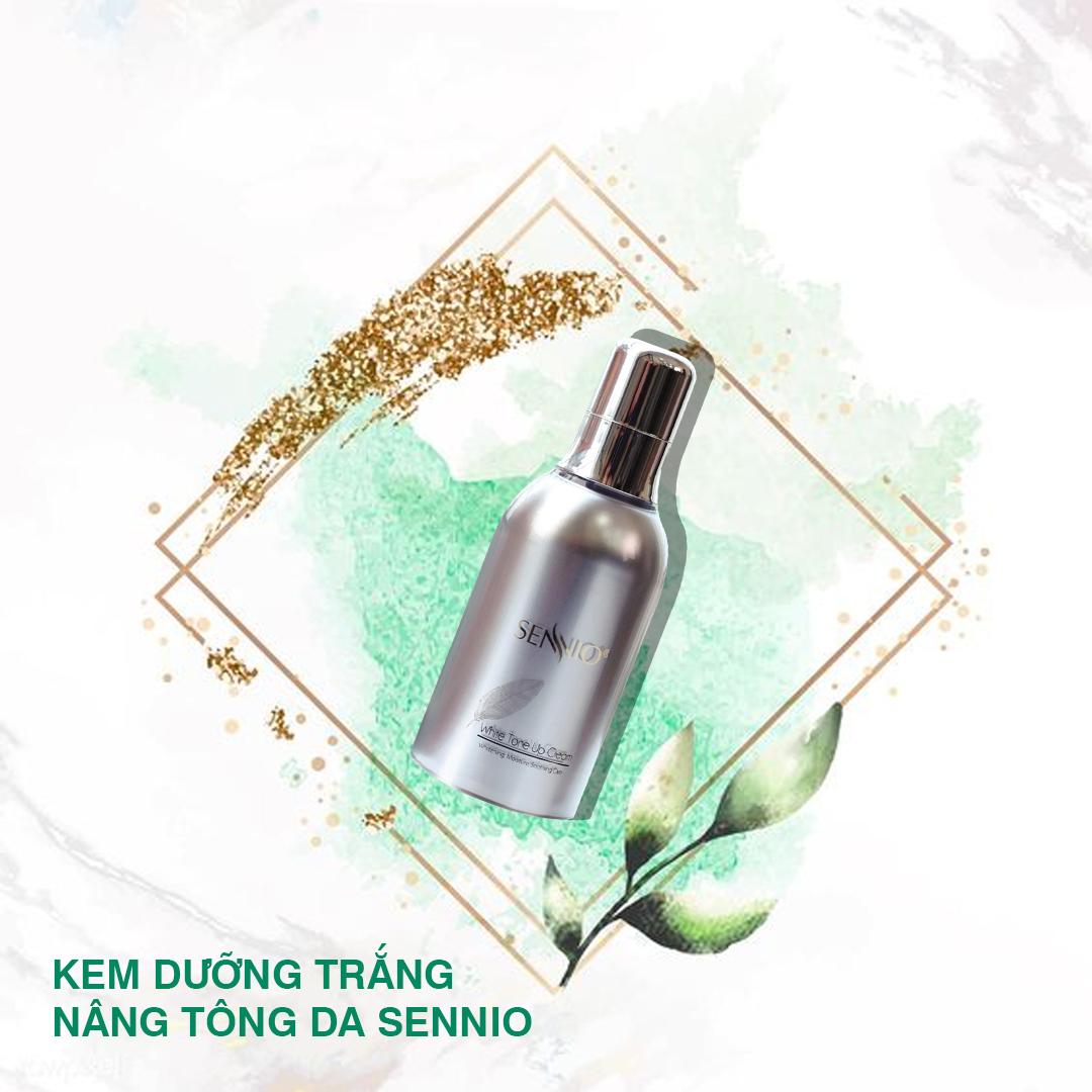 Kem dưỡng trắng nâng tone da sennio