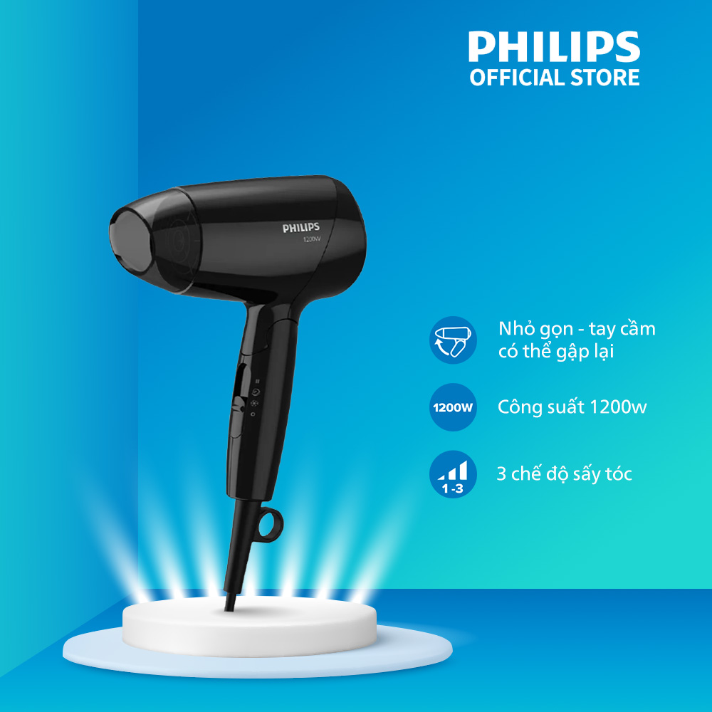 Máy sấy tóc Philips BHC010/10 - Dễ dàng chăm sóc tóc - An toàn