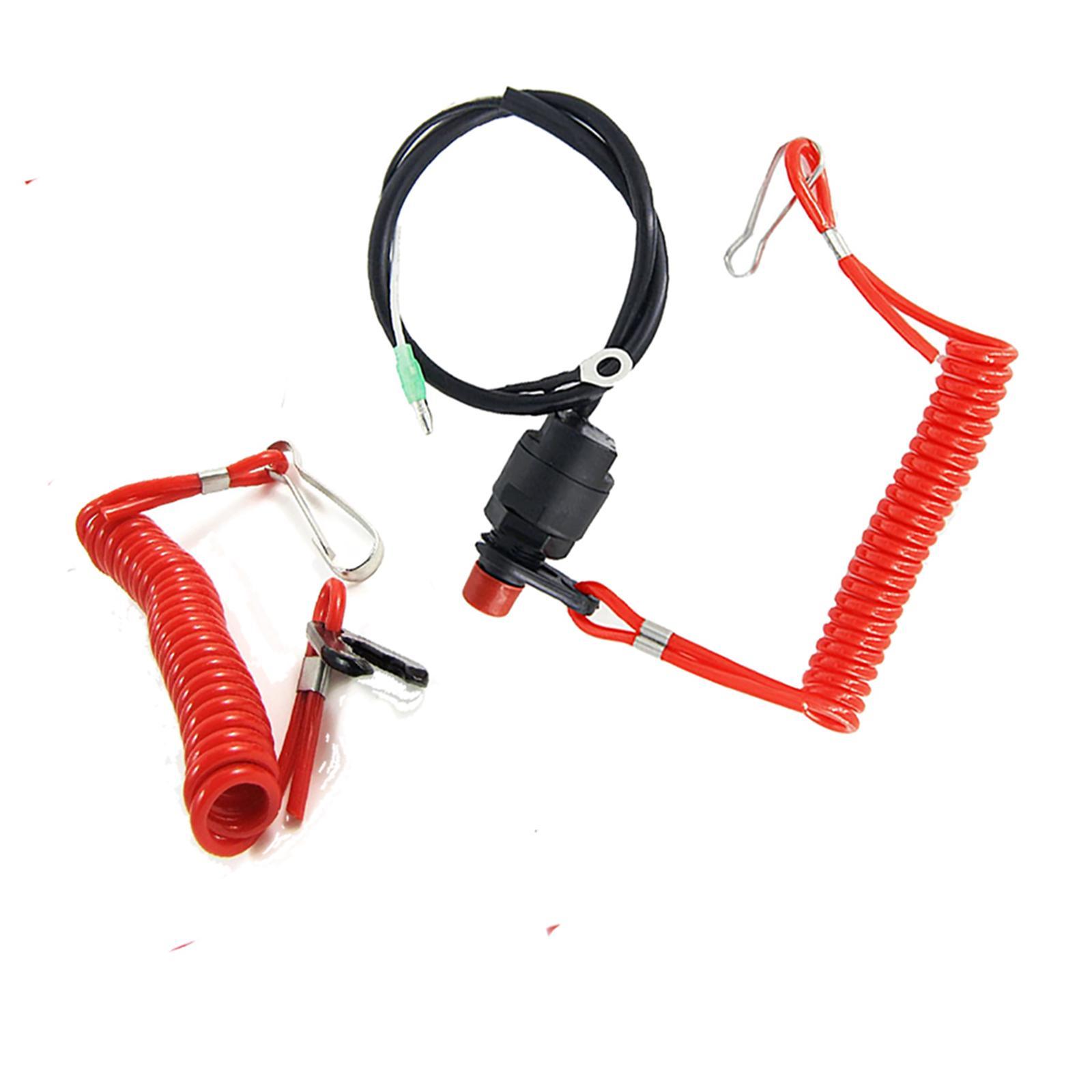 Boat Outboard Motor Emergency Safety Engine Stop Switch  for