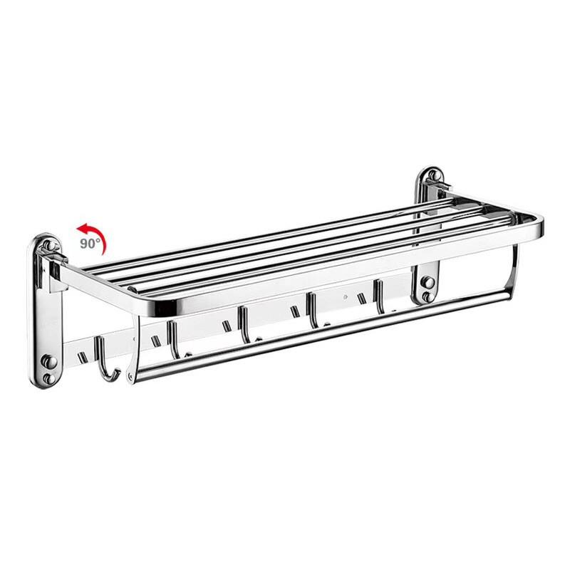 Kệ giá treo, móc khăn nhà tắm inox 304 cao cấp