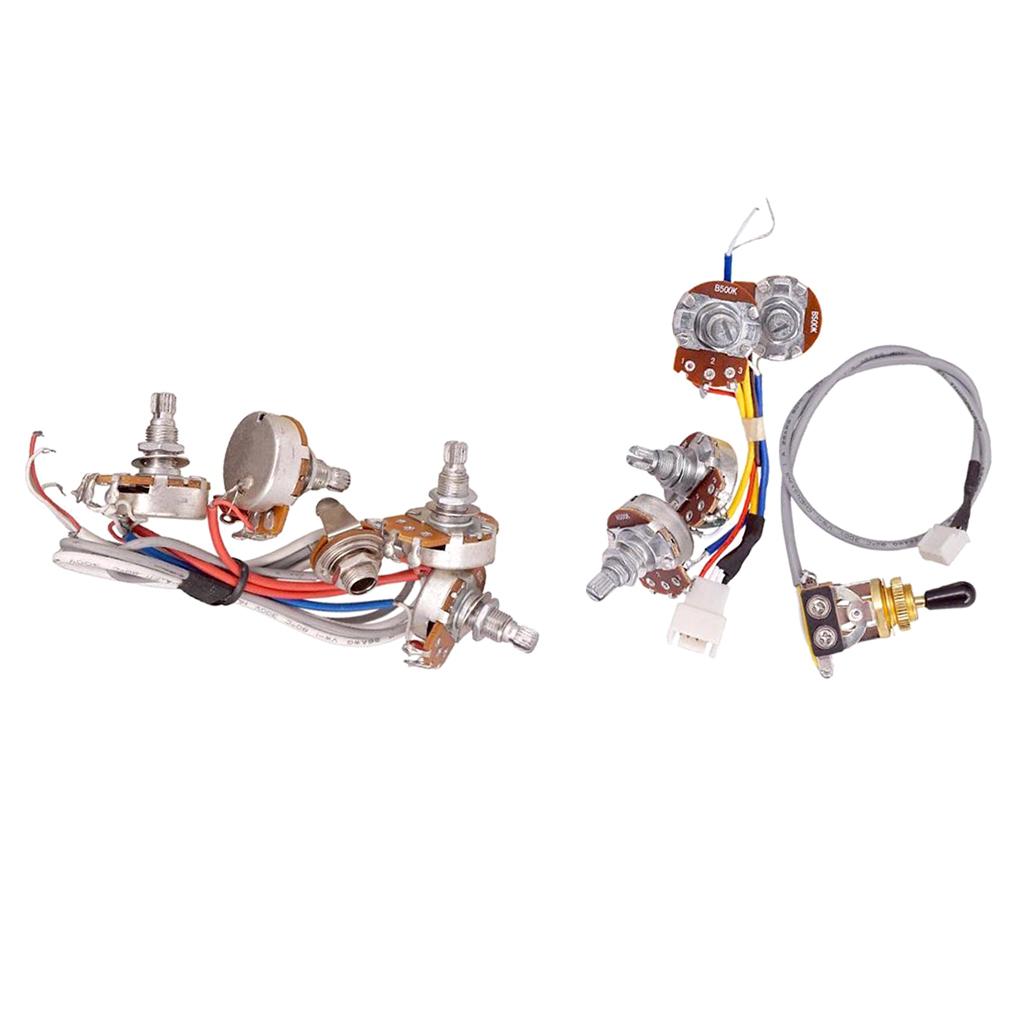 Sunnimix 2 Bộ Đàn Guitar Mạch Nối Dây Prewired Bộ LP Epi Đàn Guitar Điện