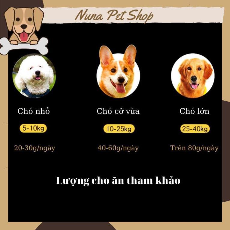 Snack thịt bò viên Taotaopet cho chó cưng (Gói 100g)