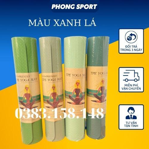 Thảm Tập Yoga 2 Lớp TPE Độ Dày Chuẩn 8mm (KÈM TÚI ĐỰNG), Thảm Tập Gym Chống Trơn Trượt Và Không Thấm Mồ Hôi Cao Cấp p8