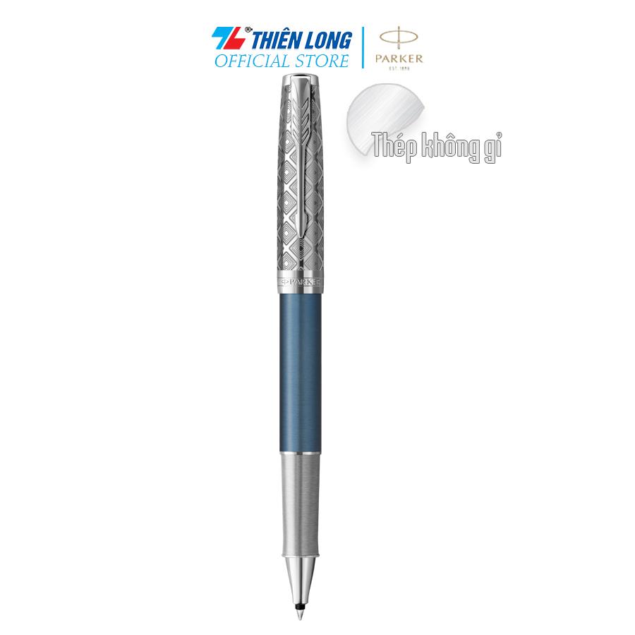 Bút bi cao cấp Parker SON X-M Blue CT GB-2119745 - Thép không gỉ