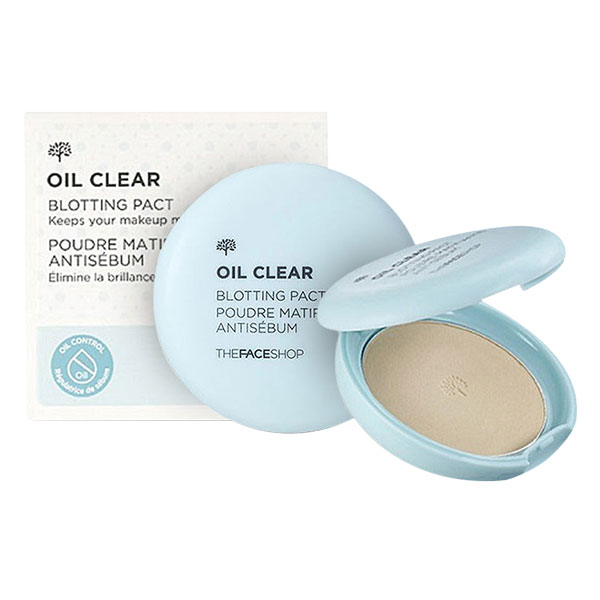 Phấn Nén Kiềm Dầu The Face Shop Oil Clear Smooth &amp; Bright 9g