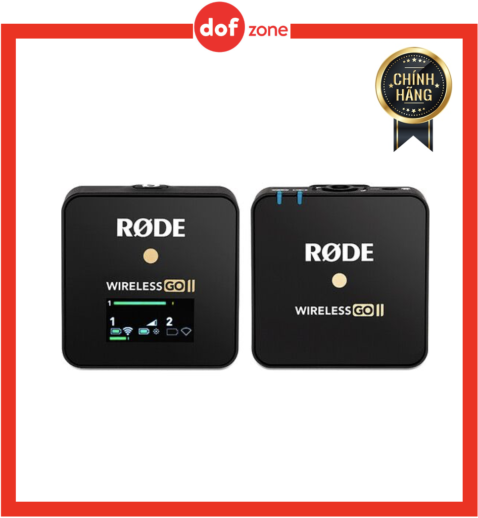 Microphone Rode Wireless GoII Single - Hàng Chính Hãng