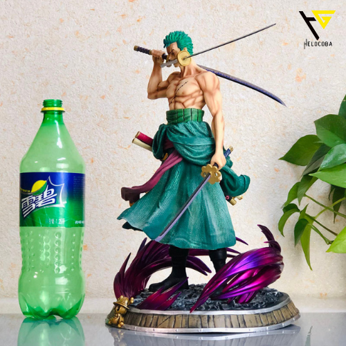 Mô nhân vật Zoro cao 37 cm siêu đẹp có hiệu ứng