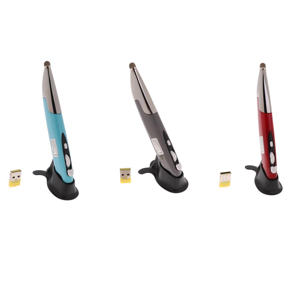 2.4G 3-Speed DPI Adjustable Wireless Pen Mouse For Laptop PC Smart Phone