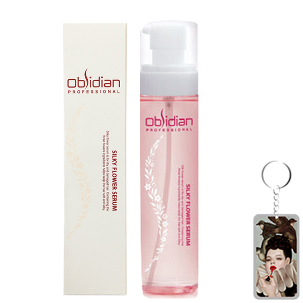 Huyết thanh dưỡng tóc siêu mềm mượt Silky Flower Serum Obsidian Hàn Quốc 110ml
