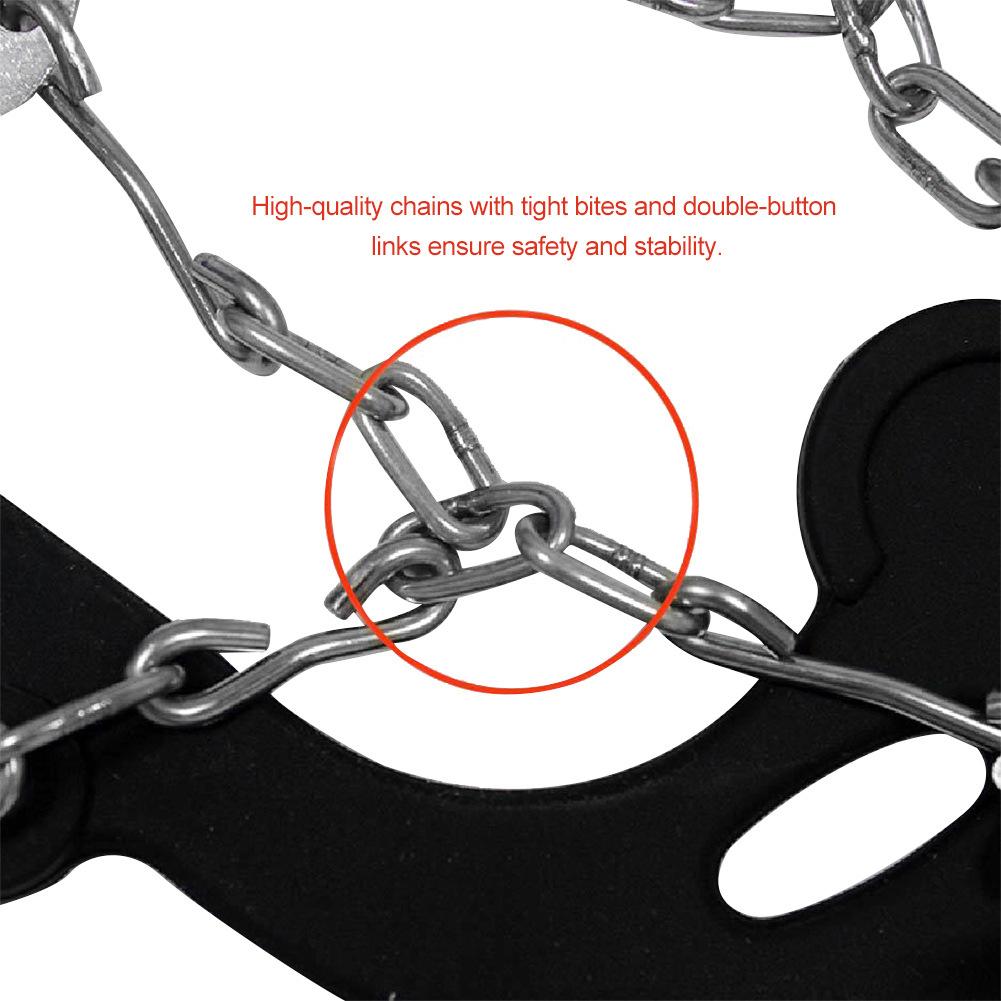 Đế Đi Tuyết Có Gai Thép Không Gỉ Chống Trượt