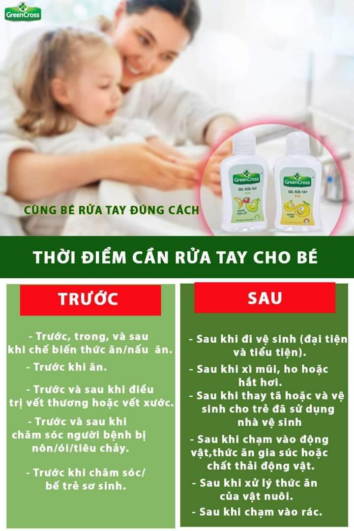 COMBO 2 CHAI 500ML GEL KHÁNG KHUẨN GREEN CROSS - Tặng thêm 1 chai Gel 60ml cùng loại