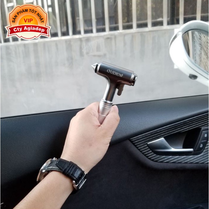Dụng cụ Búa AGD đập kính cường lực oto xe hơi car an toàn