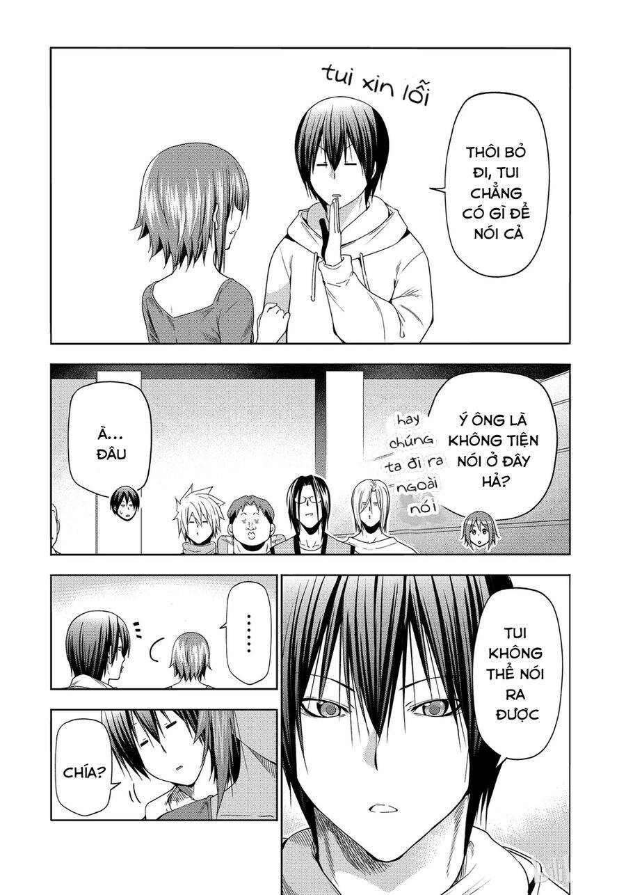 cô gái thích lặn - grand blue chapter 90 4