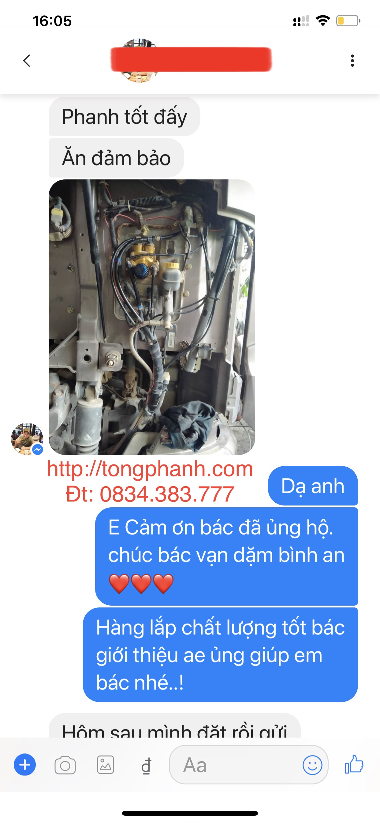 Tổng phanh xe tải Howo