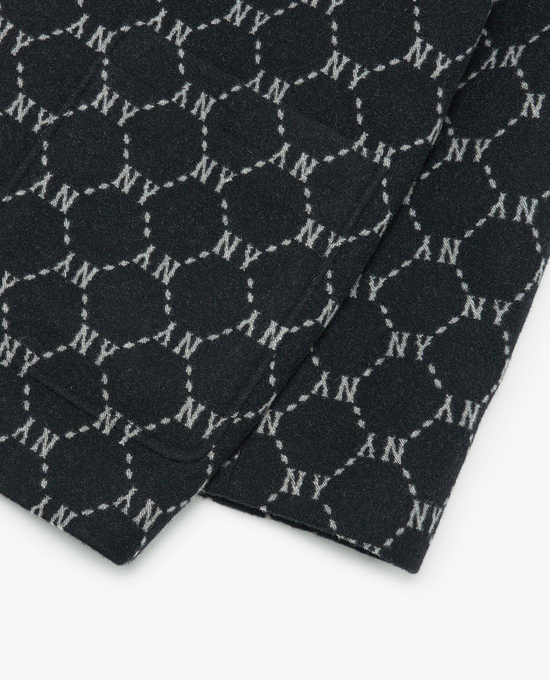 MLB - Áo blazer tay dài phối nút cài Dia Monogram All Over 3AJKM0124-50BKS