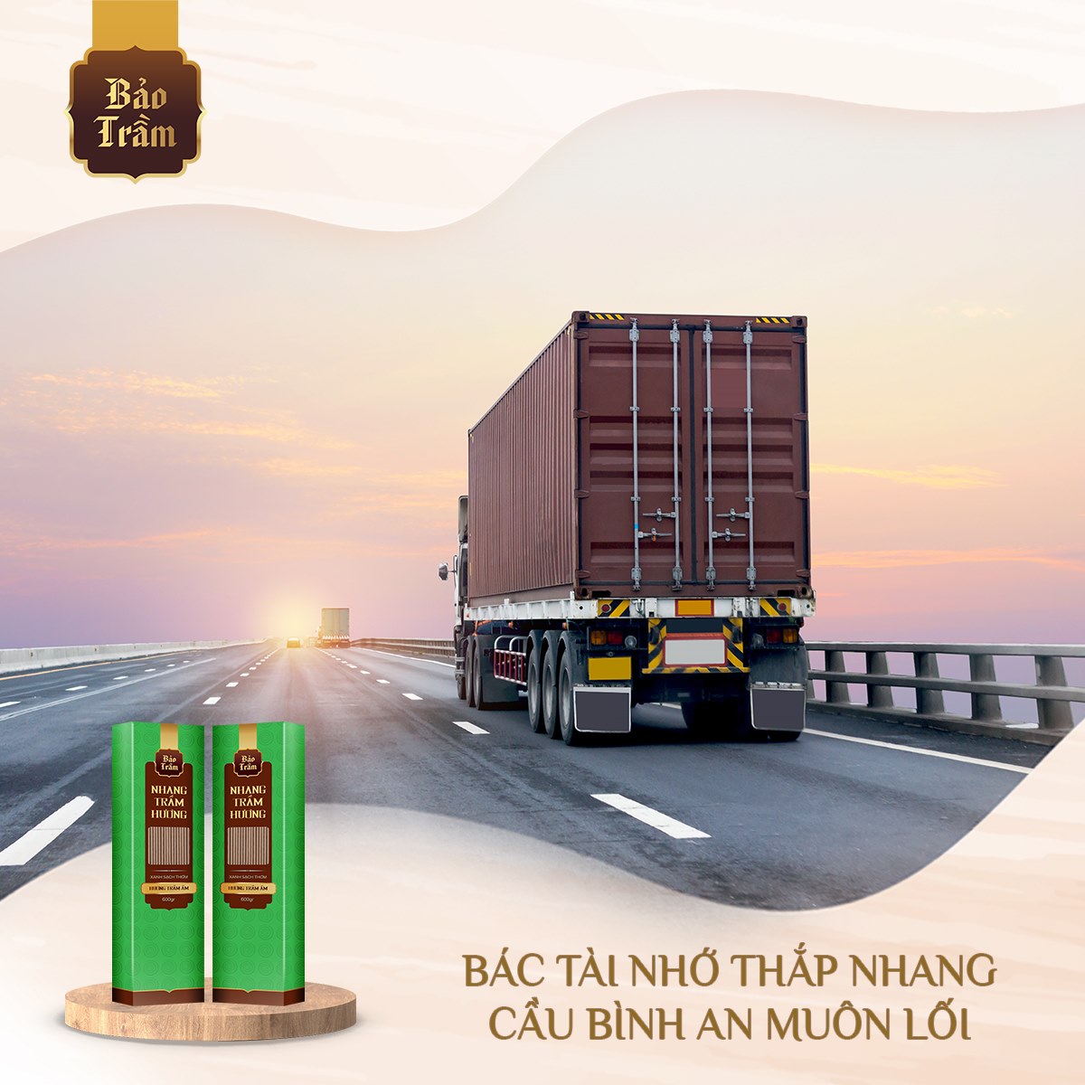 Nhang Bảo Trầm Xanh Lá 600gr - CTI40