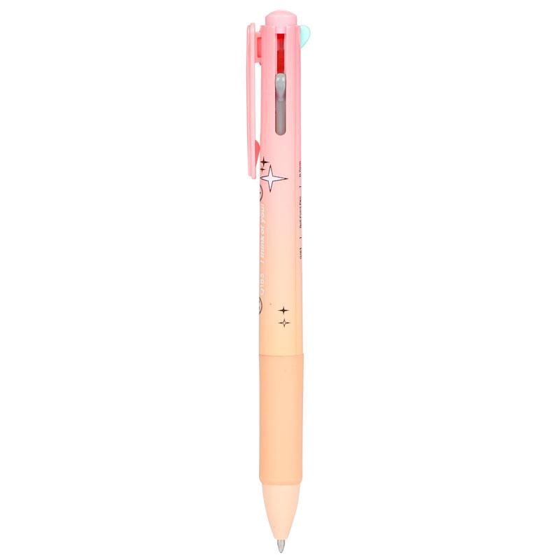 Bút Bi 4 Ngòi 4 Màu Pastel Deli 0.7 mm - Phiên Bản Sơn Tùng M-TP Giới Hạn - Deli Q183 - Mẫu 3