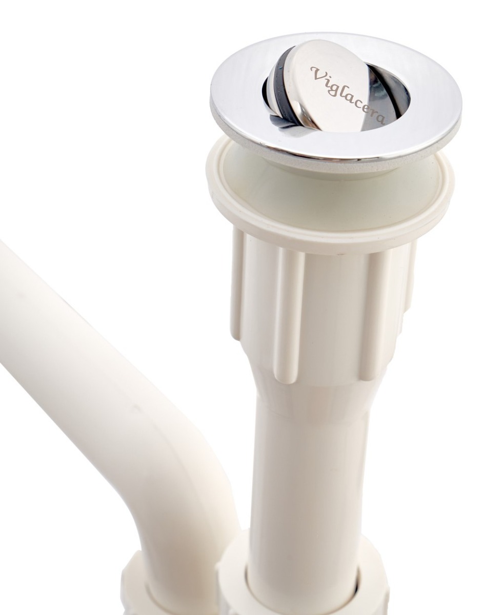 Bộ họng xả lavabo và ống thải chữ P Viglacera VG817.1
