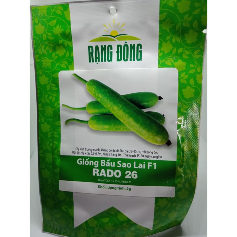 Hạt giống bầu sao lai Rạng Đông