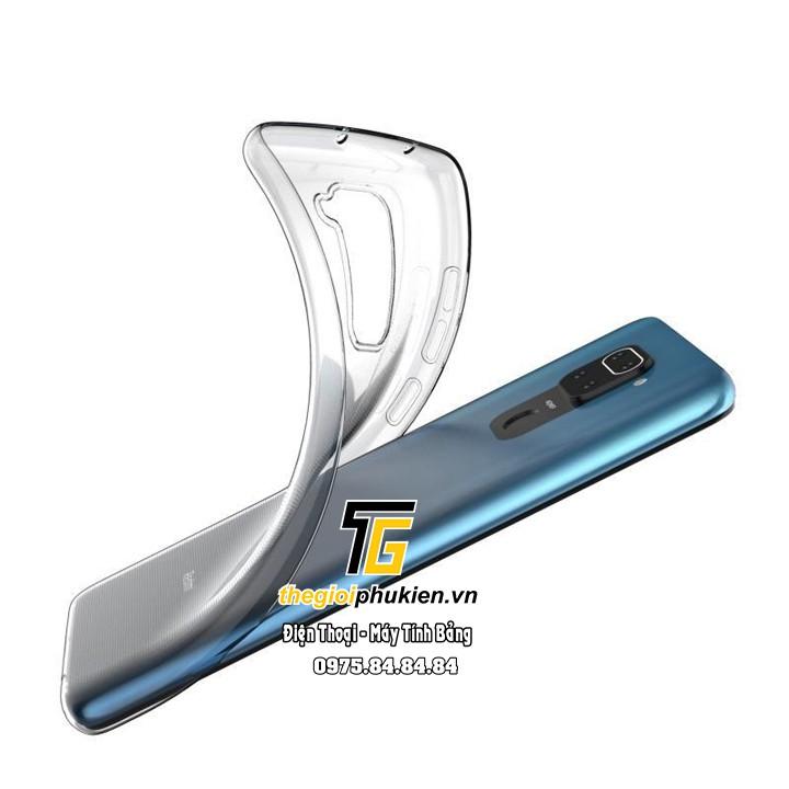 Ốp lưng silicon dẻo trong suốt Xiaomi Redmi Note 9