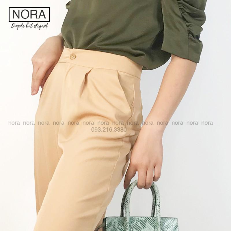 Quần Ống Rộng Culottes Xuông Dài 100cm, Quần Vải Suông Rũ Siêu Mềm Cao Cấp | NQ02 | Màu Be