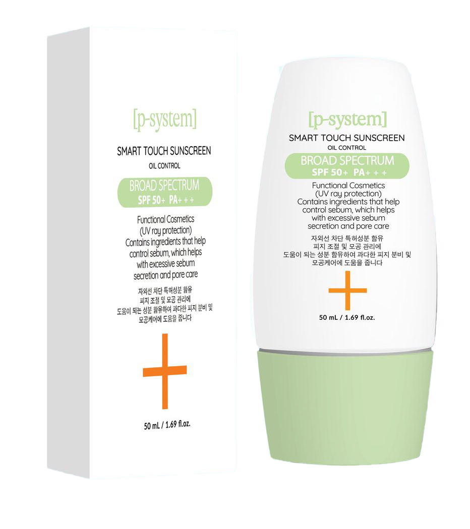 Kem đi nắng trắng da cho da mụn da dầu da hỗn hợp SMART TOUCH SUNSCREEN OIL CONTROL chai 50ml
