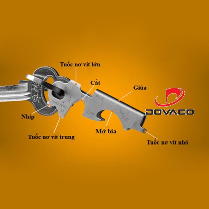 Móc khóa đa năng ôm chìa khóa Keytool 8in1