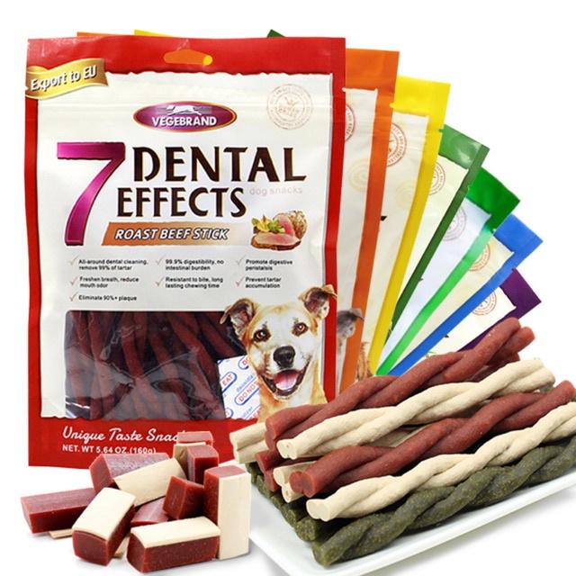 SNACK XƯƠNG GẶM SẠCH RĂNG CHÓ MÈO 7 DENTAL EFFECTS - XƯƠNG GẶM SẠCH RĂNG 7 DENTAL EFFECTS 3 VỊ