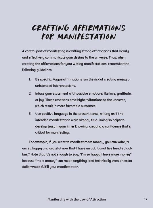 Sách - Law of Attraction Manifestation Journal : A Guided Journal for Manifesting Y by Latha Jay