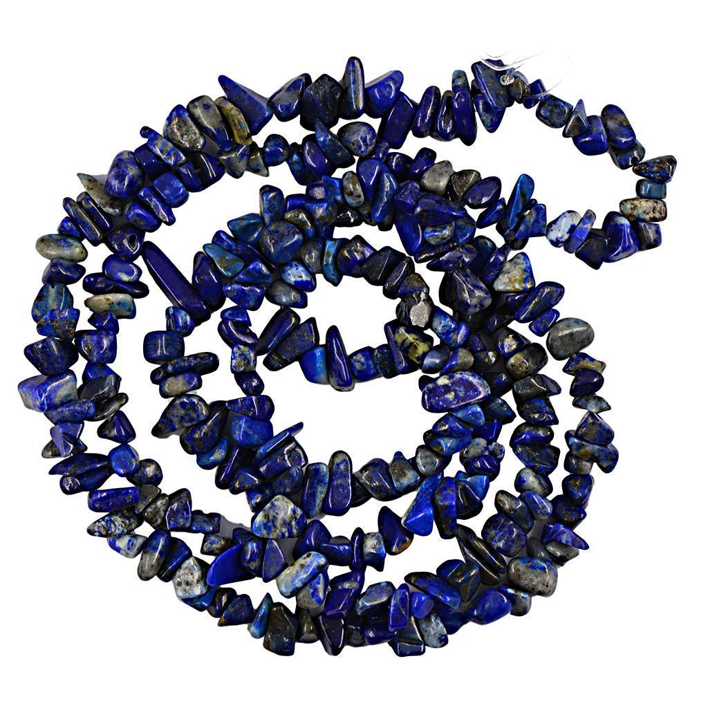 35''/Strand 4-9mm Lapis Lazuli Chip Gemstone Loose Beads Approx 290-300 Beads