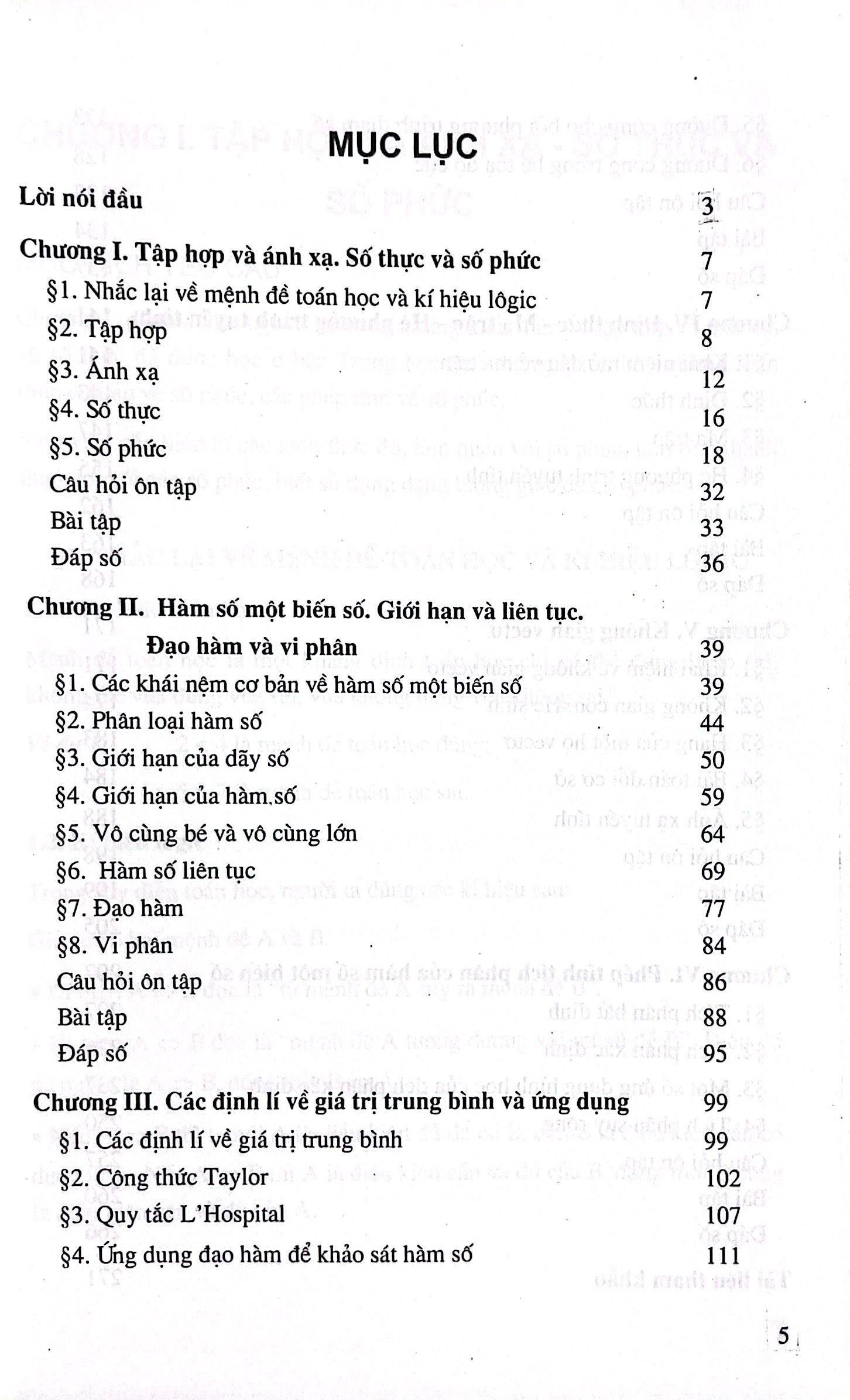 Giáo Trình Toán Cao Cấp Tập 1