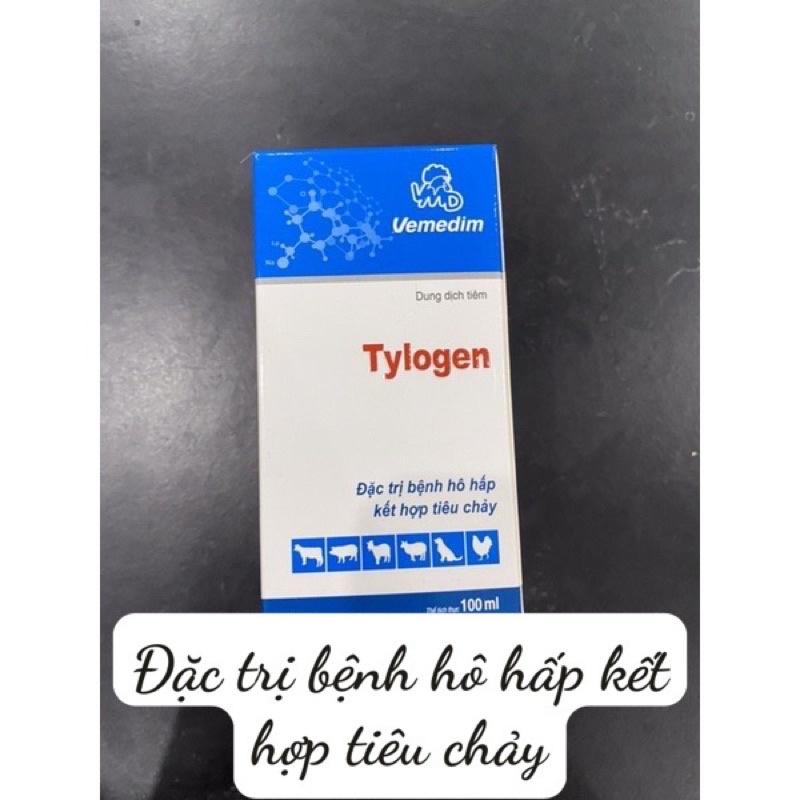 [ THÚ Y ] 1 lọ TYLOGEN 100ml dùng cho hô hấp kết hợp đi ngoài trên trâu bò lợn chó mèo